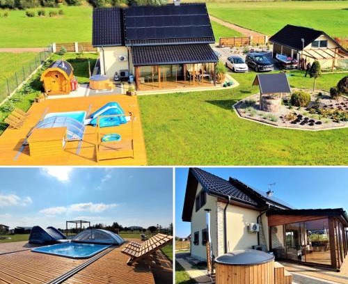 Swietajno Villa | Willa na Mazurach ze SPA, Basenem i Jacuzzi