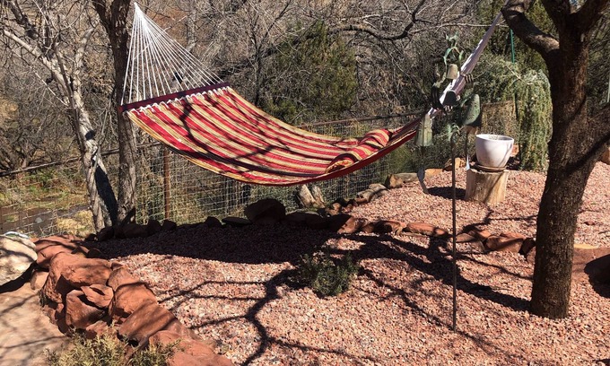 Cornville Cottage | Willow Point Creek Casita with Pool and Hot Tub (Pet Friendly with fee)