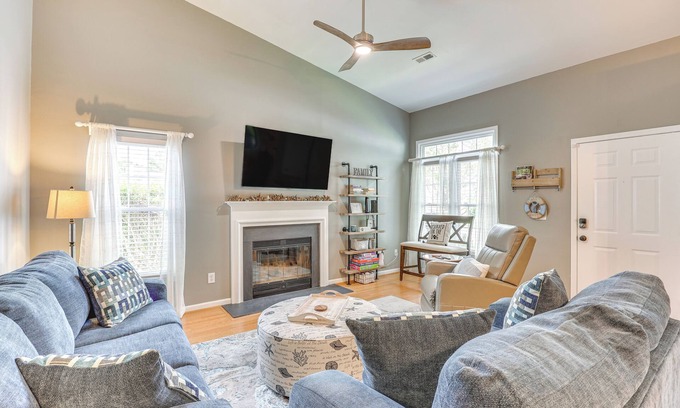Murraysville House | Wilmington Family Home: 6 Mi to Wrightsville Beach