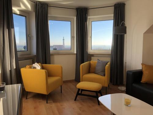Medlingen Apartment | Wohnung Am Kreuzberg für 4 Personen