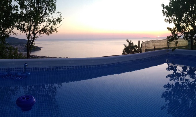 Agropoli Apartment | 🤩WONDERFUL APP. TO WITH POOL AND GARDEN WITH CAPRI VIEW AND AMALFI COAST