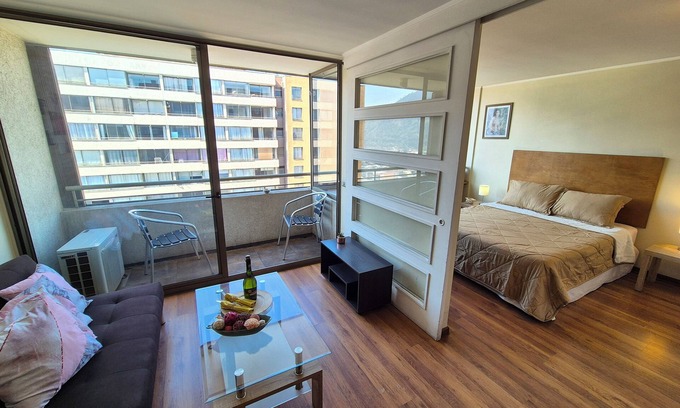 Santiago Apartment | Wonderful! Near the cable car and San Cristobal hill