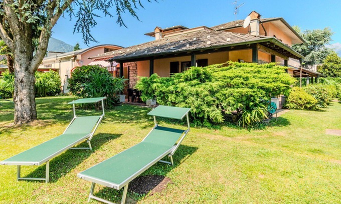 Delebio House | Wonderful private villa for 8 guests with WIFI, TV, patio, panoramic view and parking