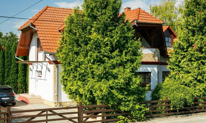 Balatonoszod House | Wonderful private villa for 6 people with A/C, WIFI, TV, terrace, pets allowed and parking