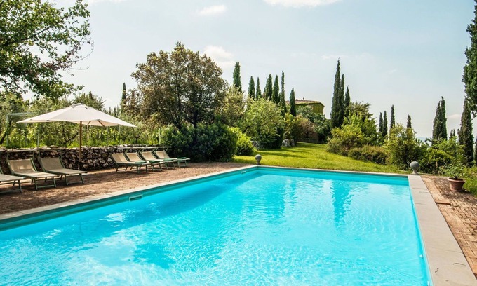 Montalcino Villa | Wonderful private villa with private pool, A/C, WIFI, TV, patio, panoramic view and parking