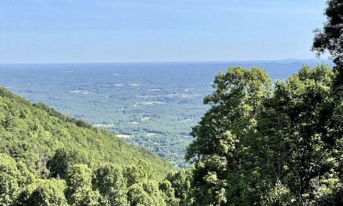Dan River Villa | Wonderful view 2/2 villa. A block away from the Blue Ridge Parkway. 2 balconies!