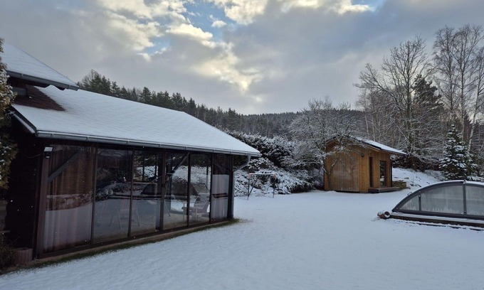 Nebahovy House | Wonderful villa for 8 people with hot tub, WIFI, TV, terrace, panoramic view and parking