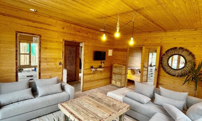 Ghazoua Villa | Wood PARADISE/haven of peace