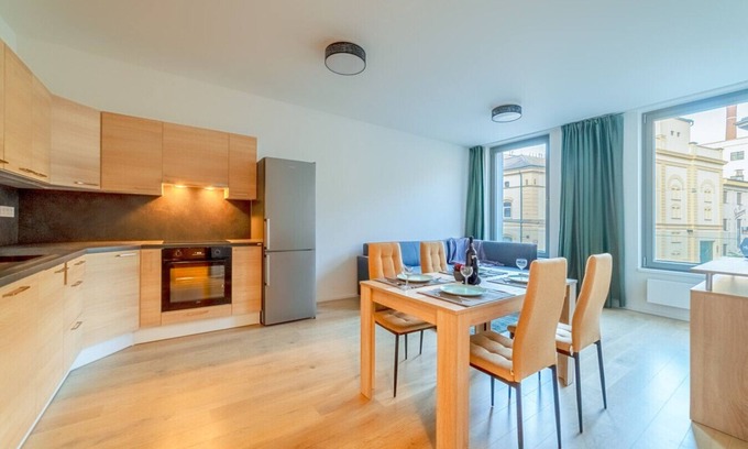Smichov Apartment | Woodley Apartment & Parking