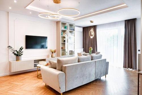 Srodmiescie Apartment | Wyjątkowy Taupe Apartament w centrum Łodzi