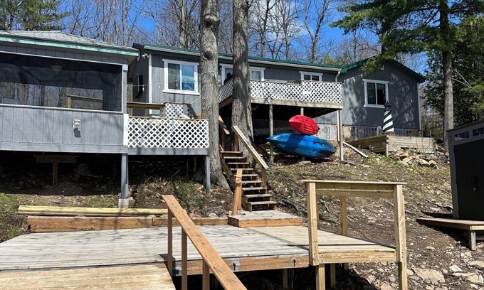 Wellesley Island Cottage | YEAR ROUND Lake of the Isles Waterfront Cottage & boat dock!