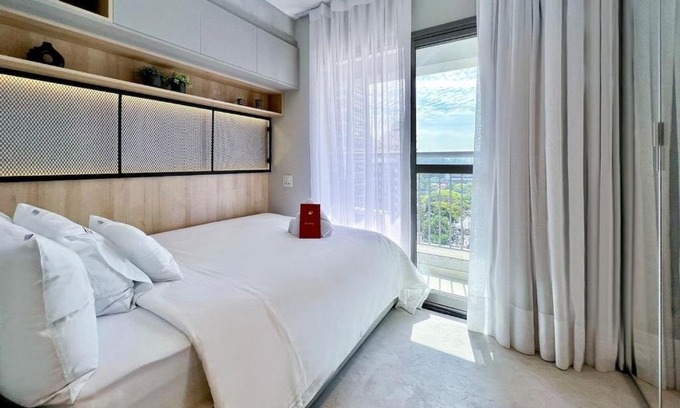 Sao Paulo Apartment | Zainalofts7Moema ao lado metro, Ibira, CASV 901ID