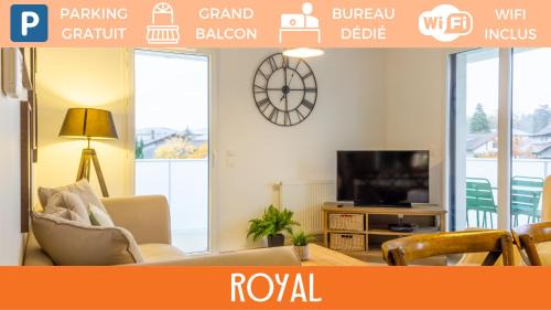 Saint-Julien-en-Genevois Apartment | ZenBNB - ROYAL - 2 Chambres - 4 Pers - WiFI - Balcon - Parking