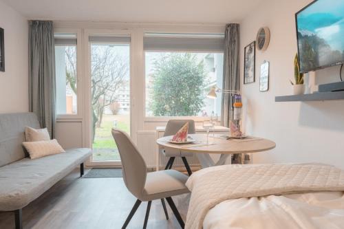 Gross Buchholz Apartment | Zentral nah MHH Terrasse Komfort - Haustiere willkommen