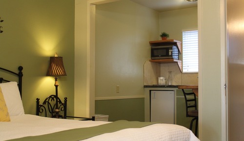 Room, 2 Double Beds, Kitchenette