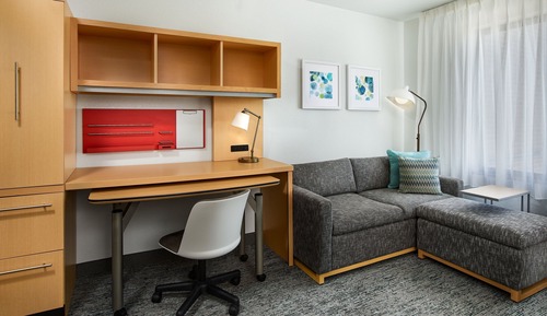 Studio, 1 King Bed with Sofa bed (Hearing Accessible)