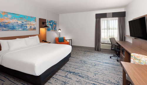 Deluxe Suite, 1 King Bed, Non Smoking, Bathtub (Mobility/Hearing, Tub with Grab Bars)