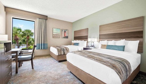 Standard Room, 2 Queen Beds, Non Smoking, Refrigerator