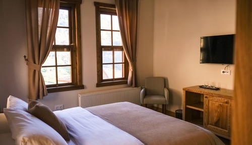 Superior Room, 1 Queen Bed, Private Bathroom, Mountain View