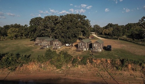 Lake View, Cedar Cabin Lake Texoma, Kitchenette, Queen, Screened Patio, Pet Friendly