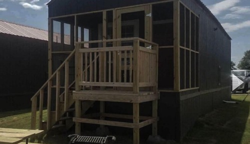 Lake View, Modern Cabin Lake Texoma, Screened Patio, Kitchenette - No Pets