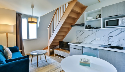 Apartment, 1 Bedroom, Sea View, Mezzanine (sans balcon)
