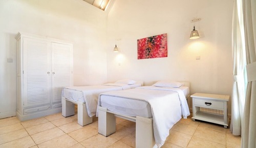Deluxe Double or Twin Room, Partial Sea View