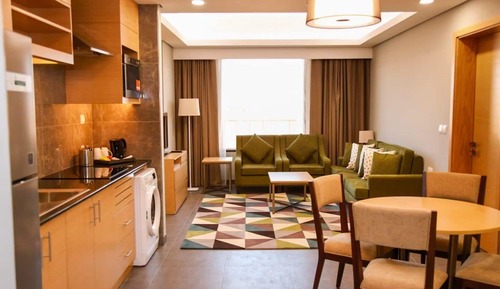 Suite, 2 Bedrooms, Non Smoking, Kitchen (Air conditioning)