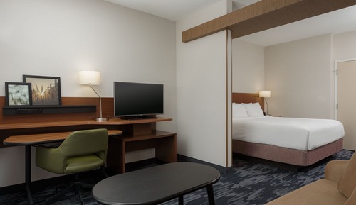 Suite, 1 King Bed with Sofa bed, Non Smoking