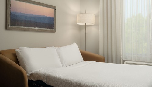 Suite, 1 King Bed with Sofa bed (Mobility Accessible, Roll-In Shower)