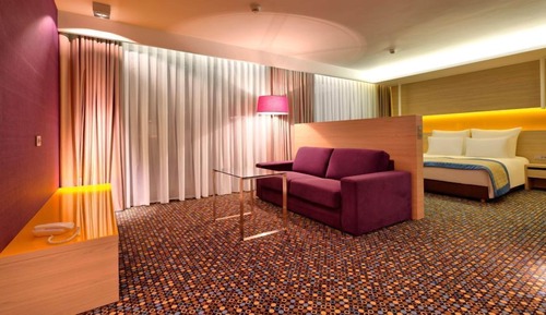 Suite, 1 King Bed with Sofa bed