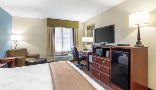 Standard Room, 1 King Bed, Accessible, Refrigerator & Microwave