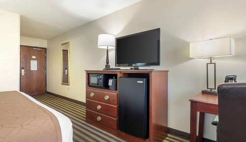 Standard Room, 1 King Bed, Non Smoking, Refrigerator & Microwave