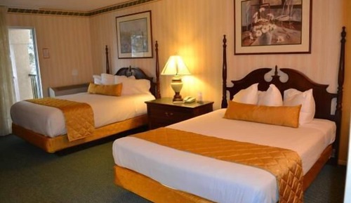 Standard Room, 2 Double Beds, Lake View