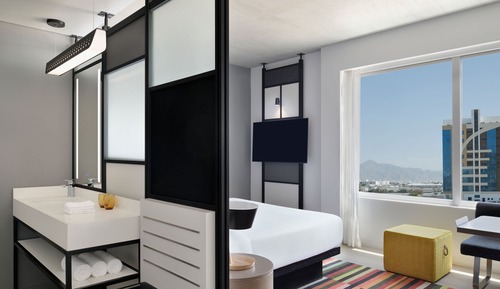 aloft, Room, 1 King Bed, Non Smoking, City View