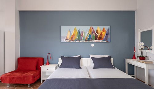 Deluxe Studio, Partial Sea View