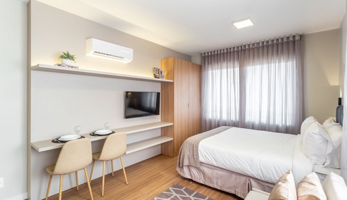 Studio Couple with sofa bed