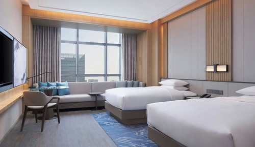 Premier Room, 2 Double Beds, Terrace