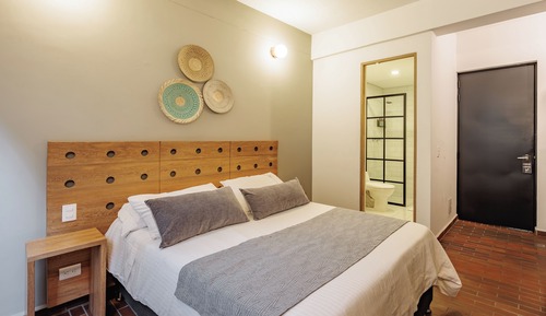 Standard Studio, 1 Queen Bed, Kitchen