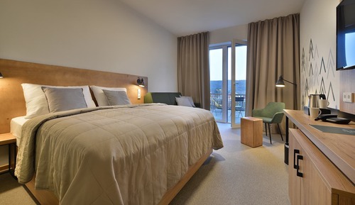 Deluxe Double Room, Terrace, Lake View