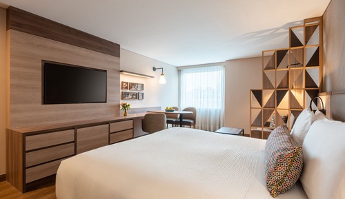 Studio Suite, 1 King Bed with Sofa bed, City View