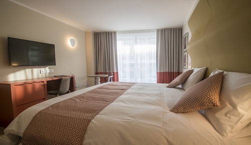 Double or Twin Room, Terrace, City View