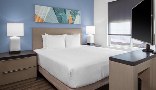 Studio Suite, 1 King Bed with Sofa bed, Kitchen