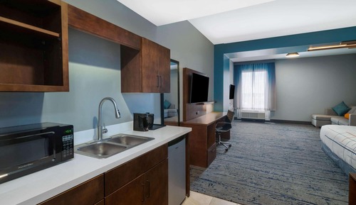 Standard Studio, 1 King Bed, Non Smoking (Efficiency with Wet Bar)