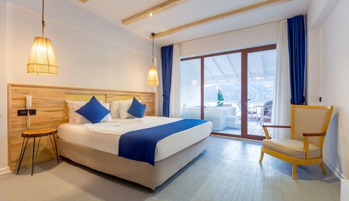 Deluxe Room, Jetted Tub, Sea View