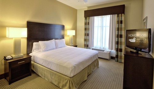 Suite, 1 King Bed, Accessible (Mobility & Hearing, Roll-in Shower)