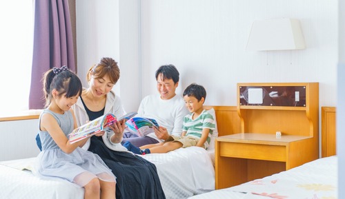 Family Room with 4 Single Beds, Non Smoking