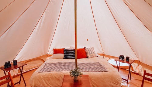 King Tent With Shared Bathroom