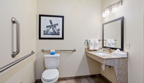 Room, 1 King Bed, Accessible Benched Tub, Audible/Visual Alert, Non Smoking