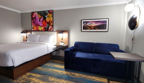 Deluxe Room, 1 Queen Bed, Non Smoking (Efficiency)